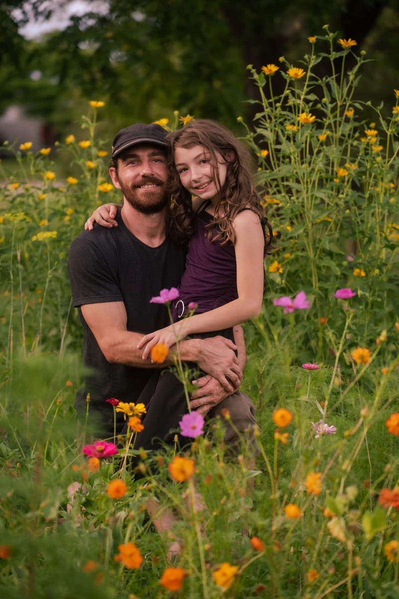 Daniel and his daughter