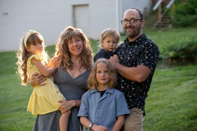 Eric and his family