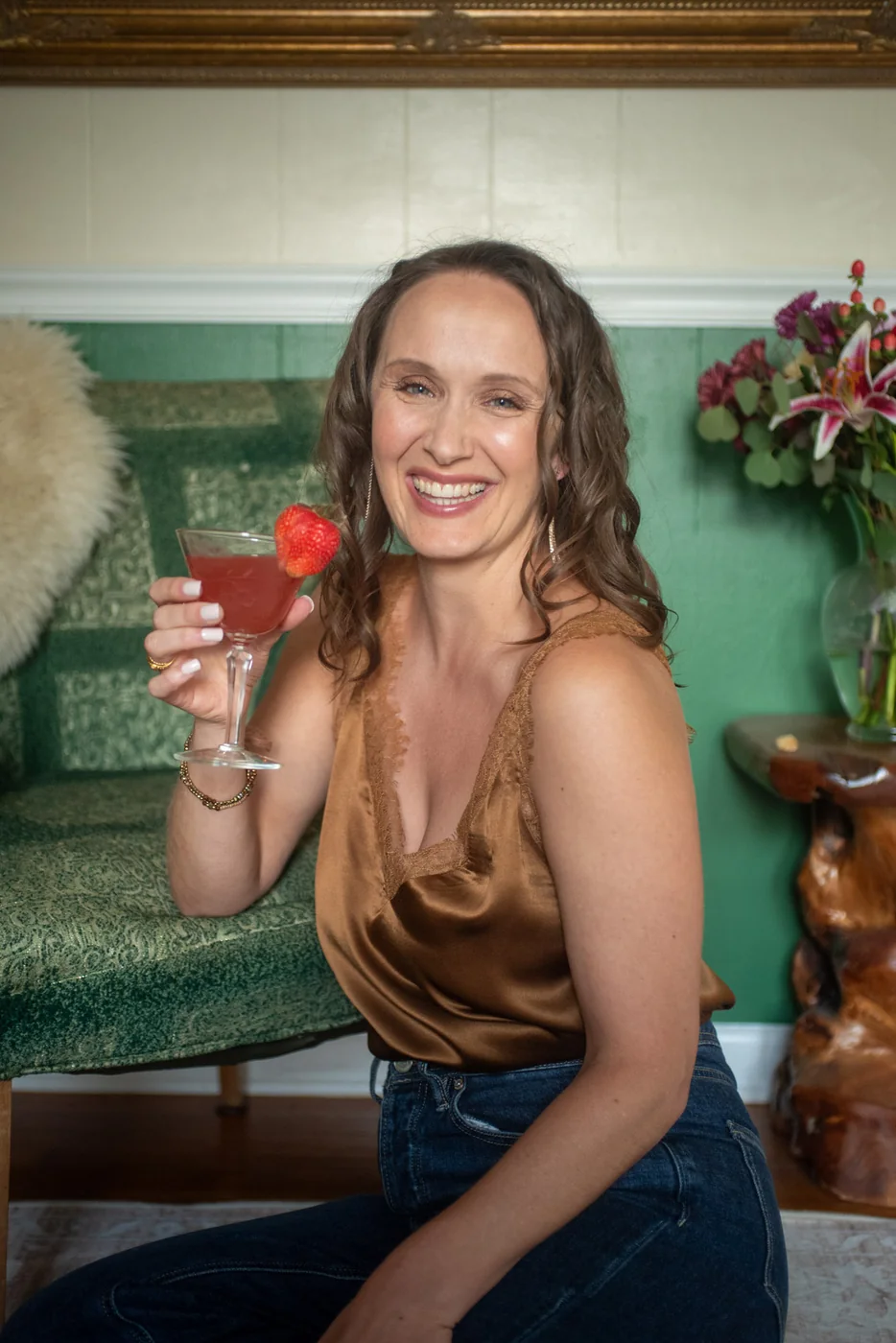 A brand portrait of a business owner photographed on location